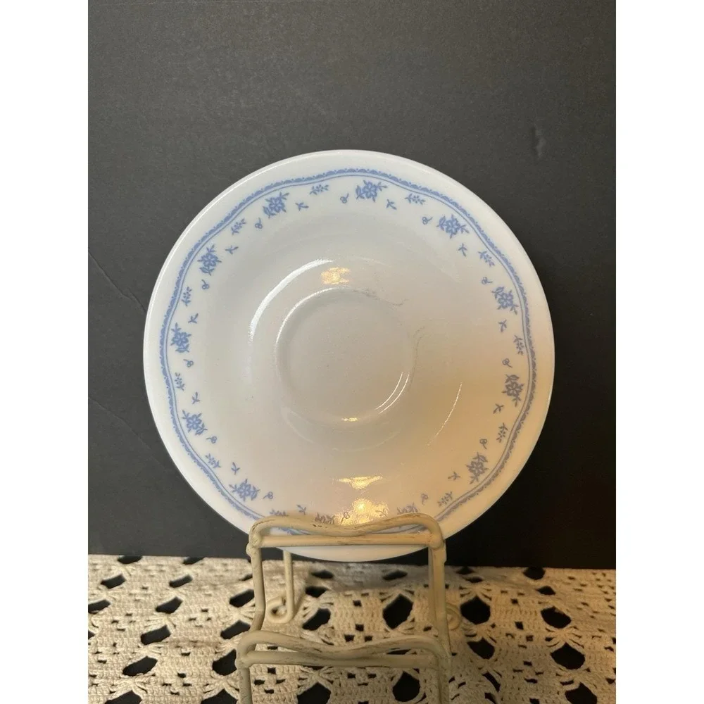 Set of 3‎ Corning Corelle Morning Blue Saucers